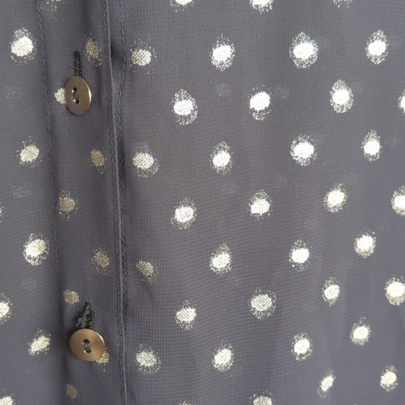 Sheer Button Up - Picture 2 of 4